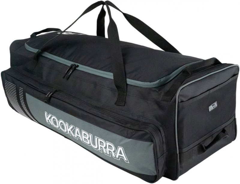 Kookaburra 4500 Wheelie Bag (Black/Grey)