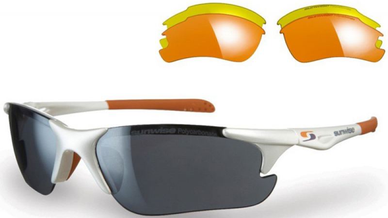 Sunwise Twister White Sunglasses